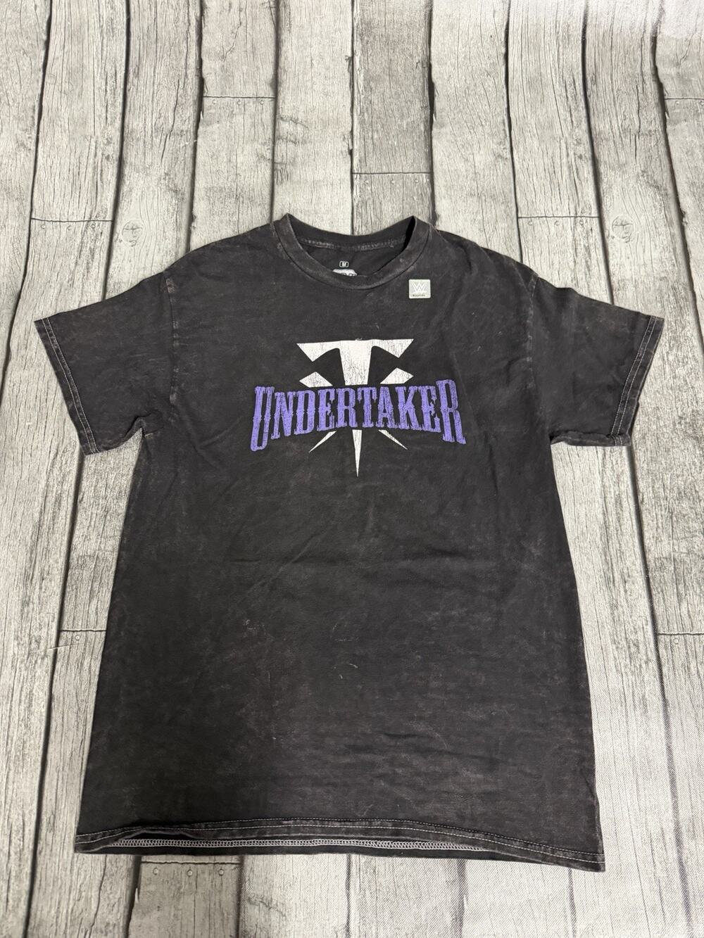 Men's Ripple Junction WWE The Undertaker Tshirt The Deadman Medium Black